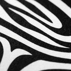 HYPNOS | Minimalist Zebra-Striped Female Figure Wall Art | Multi-Print Luxury Op Art