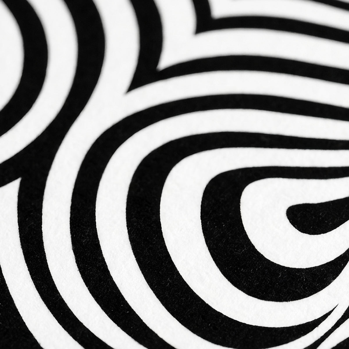 HYPNOS | Minimalist Zebra-Striped Female Figure Wall Art | Multi-Print Luxury Op Art