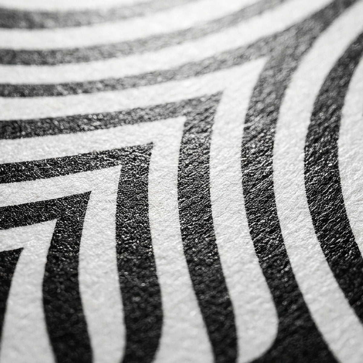 HYPNOS | Minimalist Zebra-Striped Female Figure Wall Art | Multi-Print Luxury Op Art