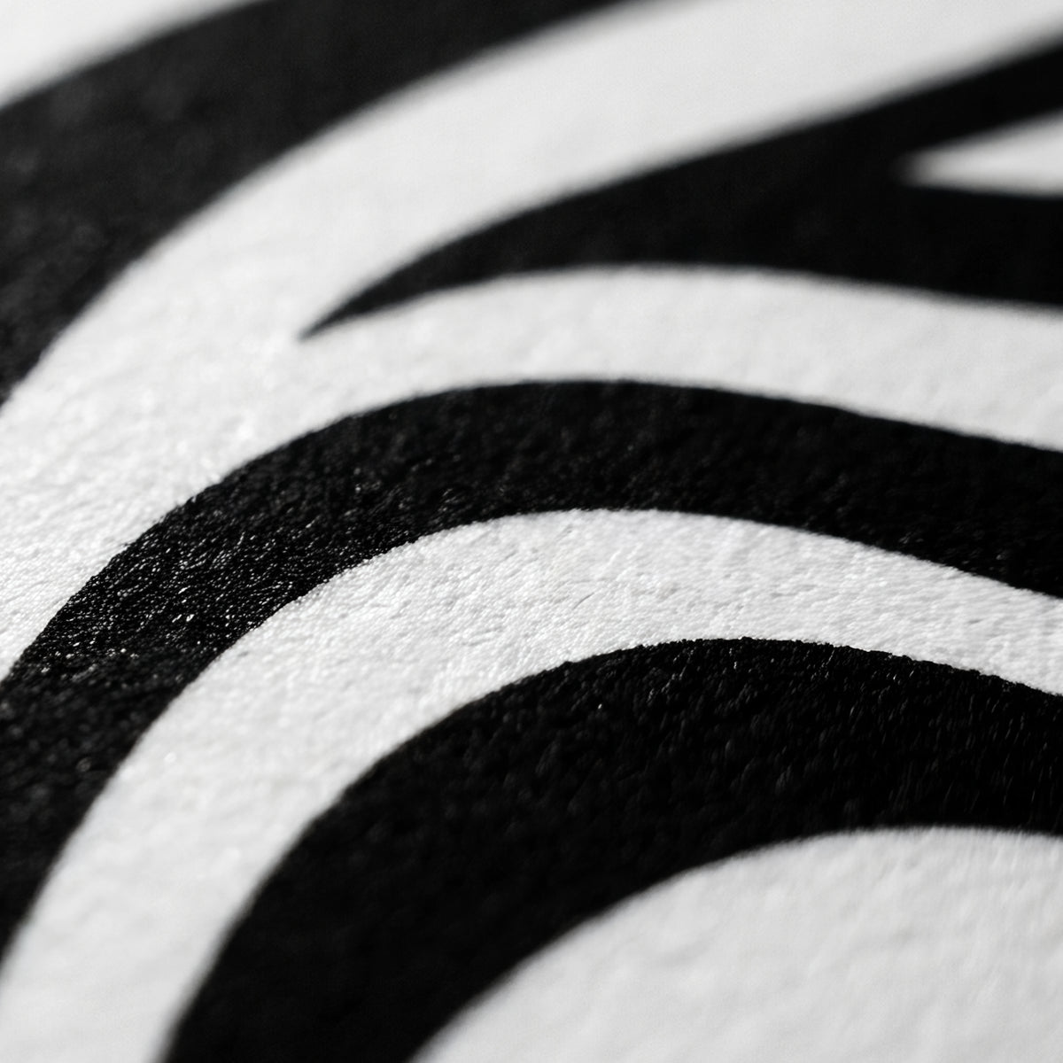 HYPNOS | Minimalist Zebra-Striped Female Figure Wall Art | Multi-Print Luxury Op Art