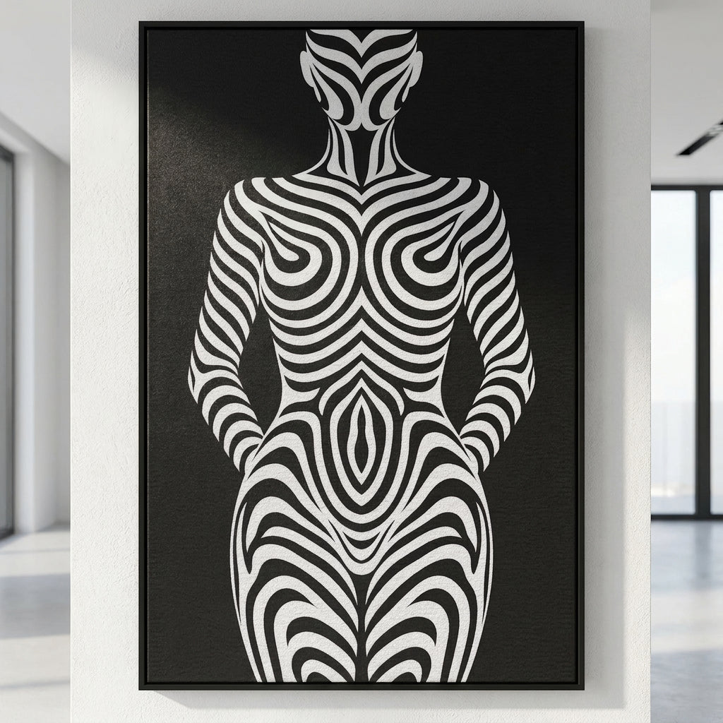 HYPNOS | Minimalist | Female Figure | B&W | 8K - 32K