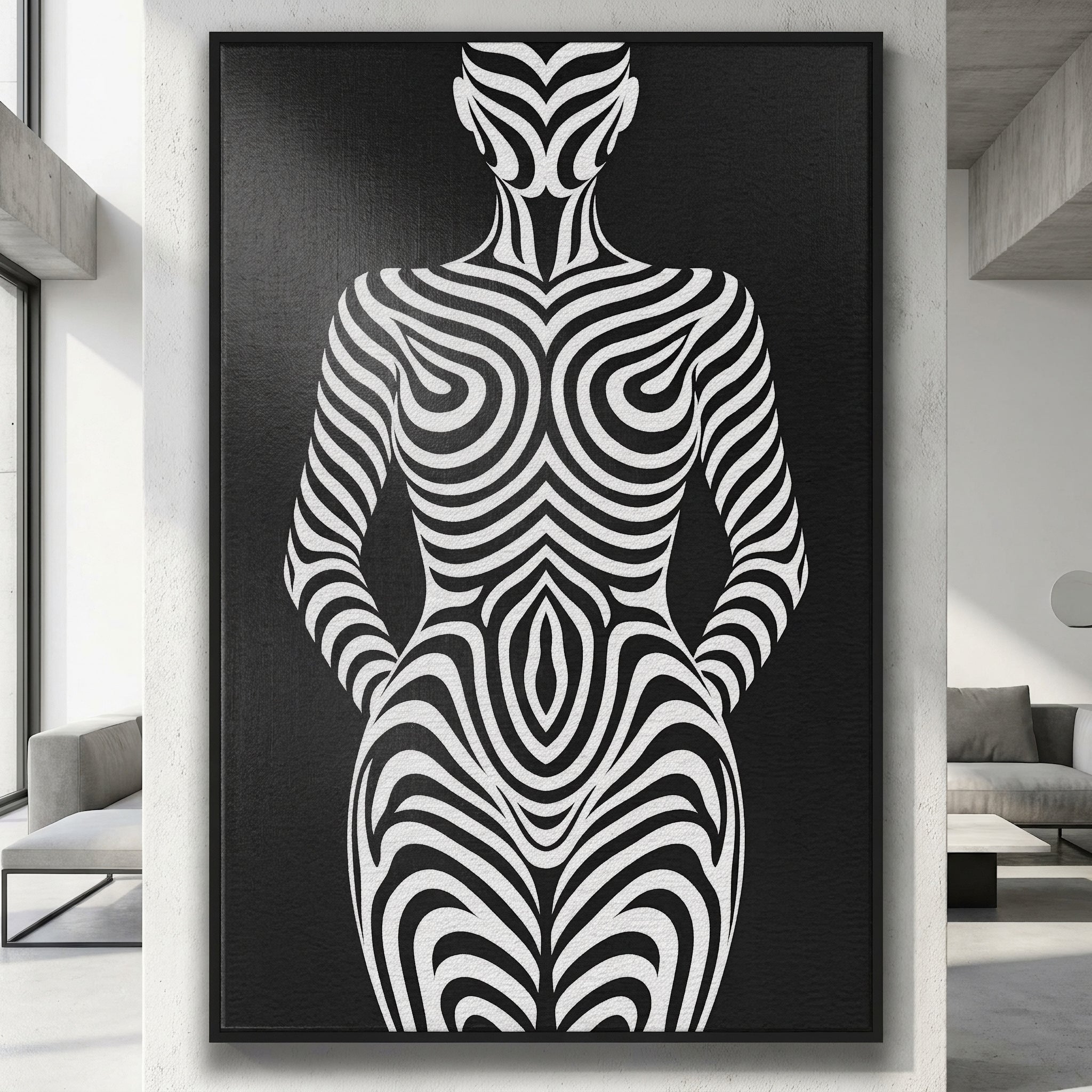 HYPNOS | Minimalist | Female Figure | B&W | 8K - 32K