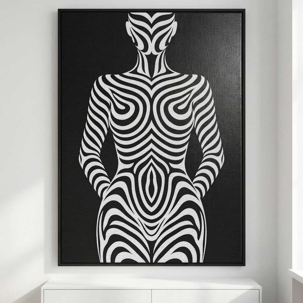 HYPNOS | Minimalist | Female Figure | B&W | 8K - 32K