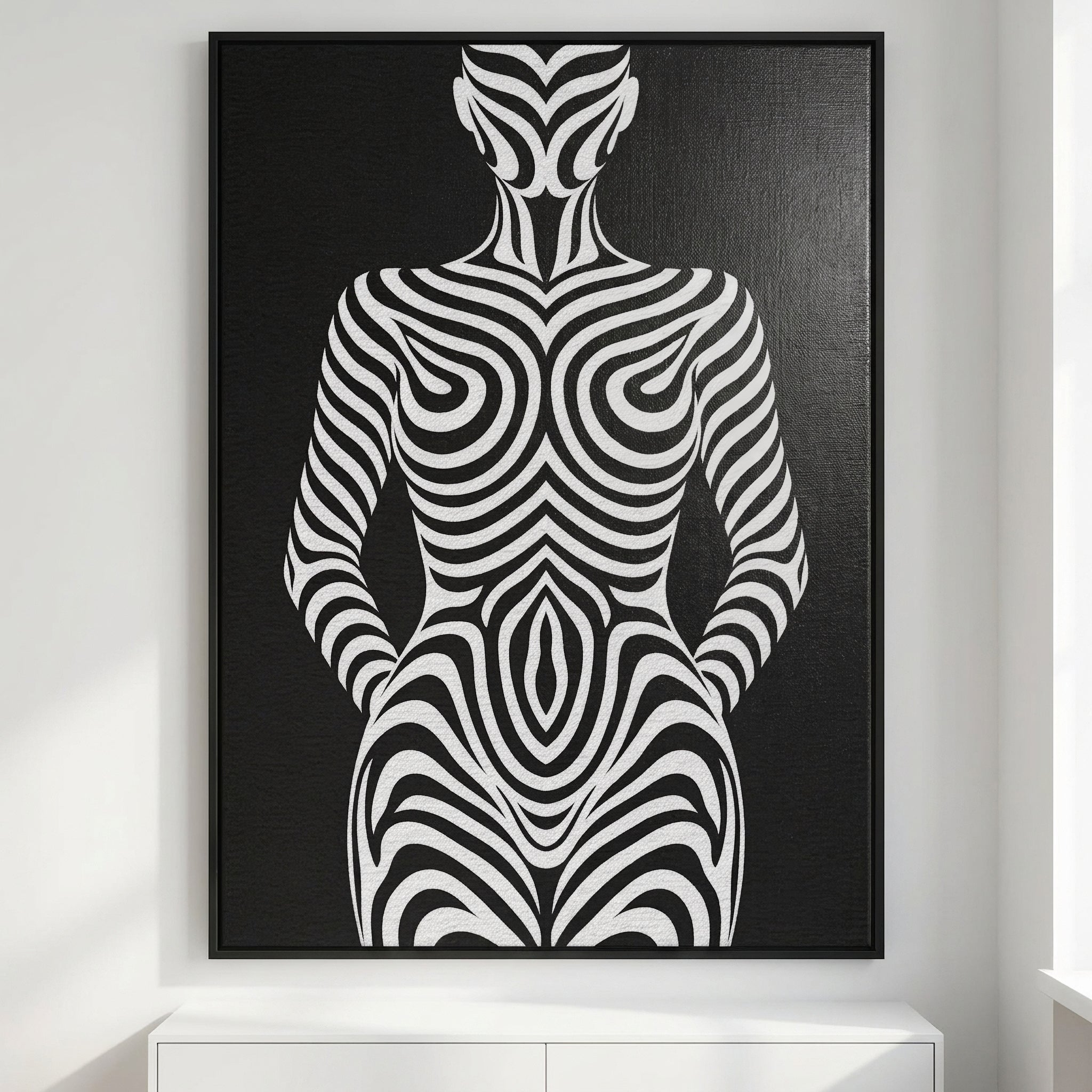 HYPNOS | Minimalist | Female Figure | B&W | 8K - 32K