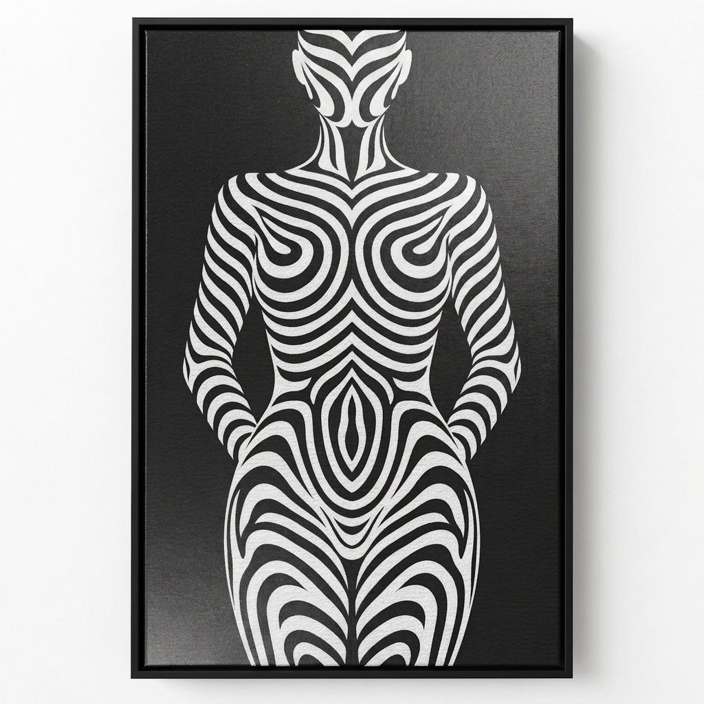 HYPNOS | Minimalist | Female Figure | B&W | 8K - 32K
