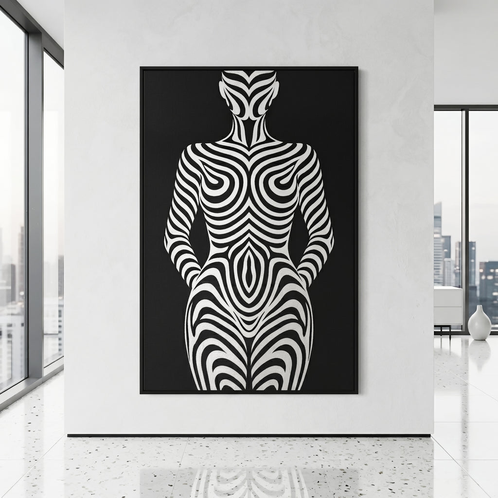 HYPNOS | Minimalist | Female Figure | B&W | 8K - 32K