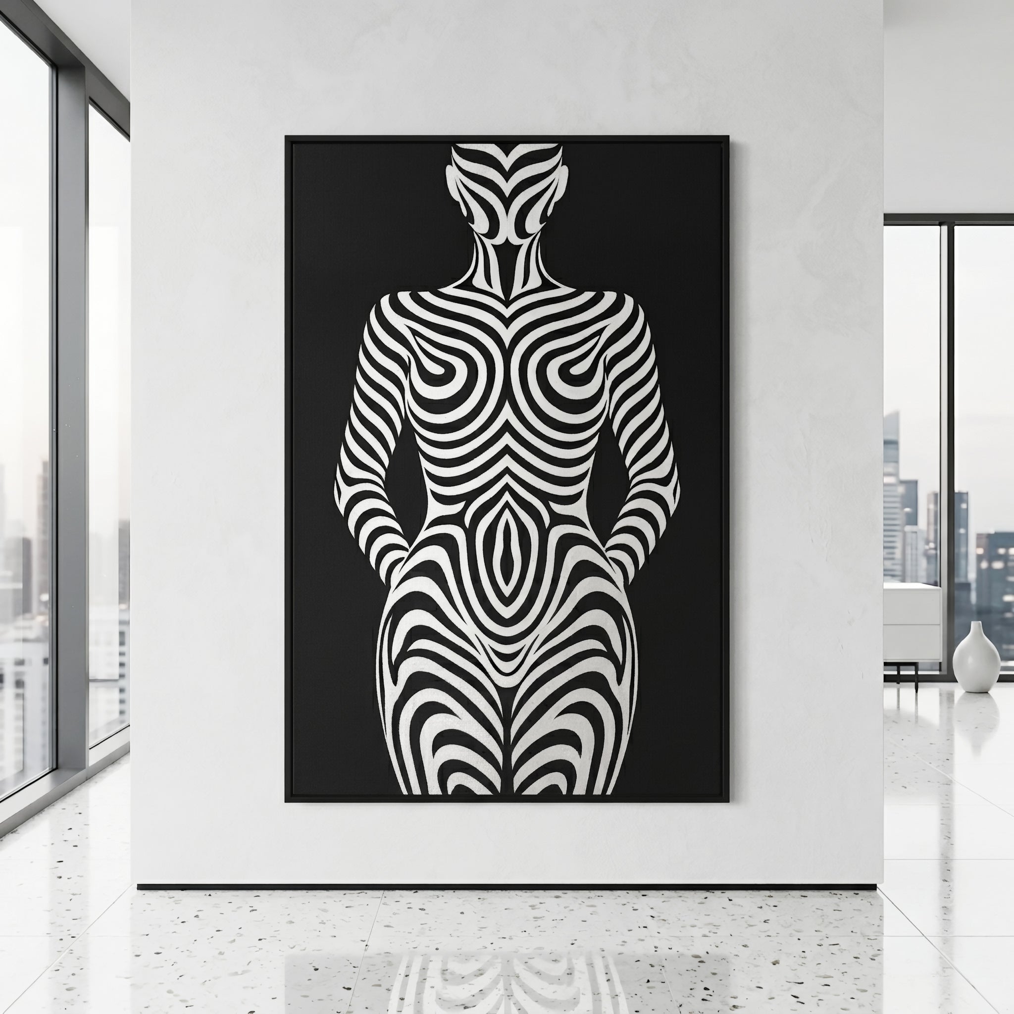 HYPNOS | Minimalist | Female Figure | B&W | 8K - 32K