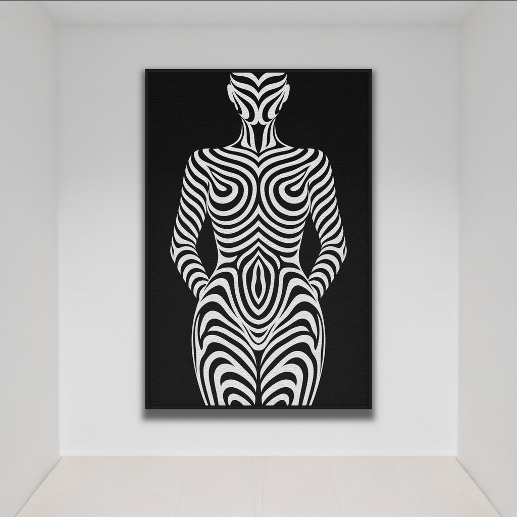 HYPNOS | Minimalist | Female Figure | B&W | 8K - 32K