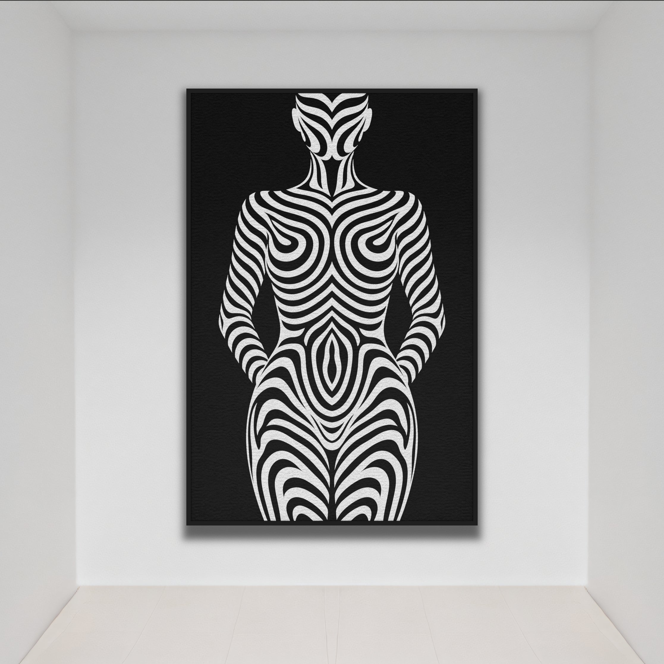 HYPNOS | Minimalist | Female Figure | B&W | 8K - 32K