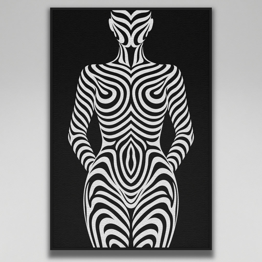 HYPNOS | Minimalist | Female Figure | B&W | 8K - 32K