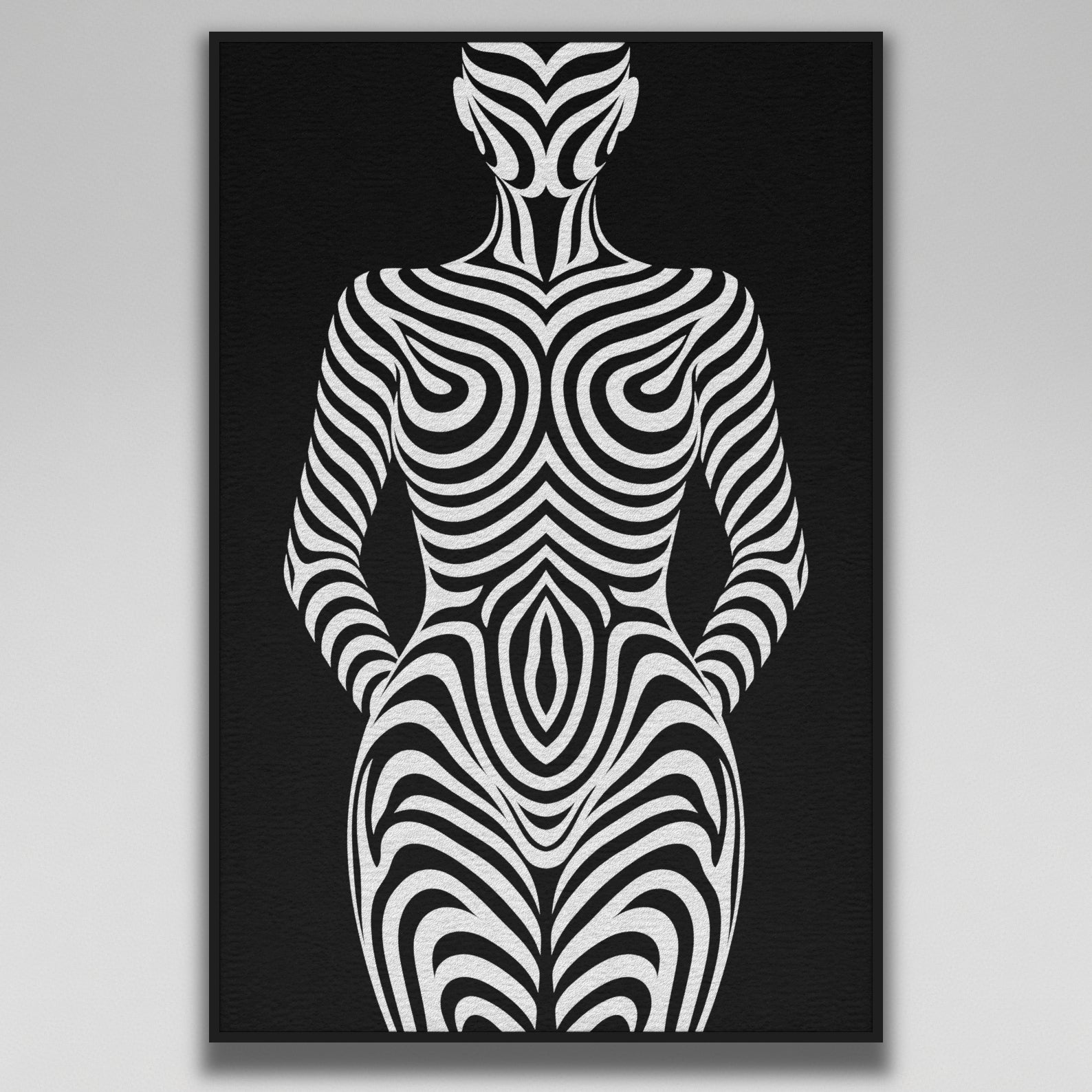 HYPNOS | Minimalist | Female Figure | B&W | 8K - 32K