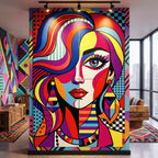 ICON | Vibrant Female Pop Art | 8K - 32K Prints