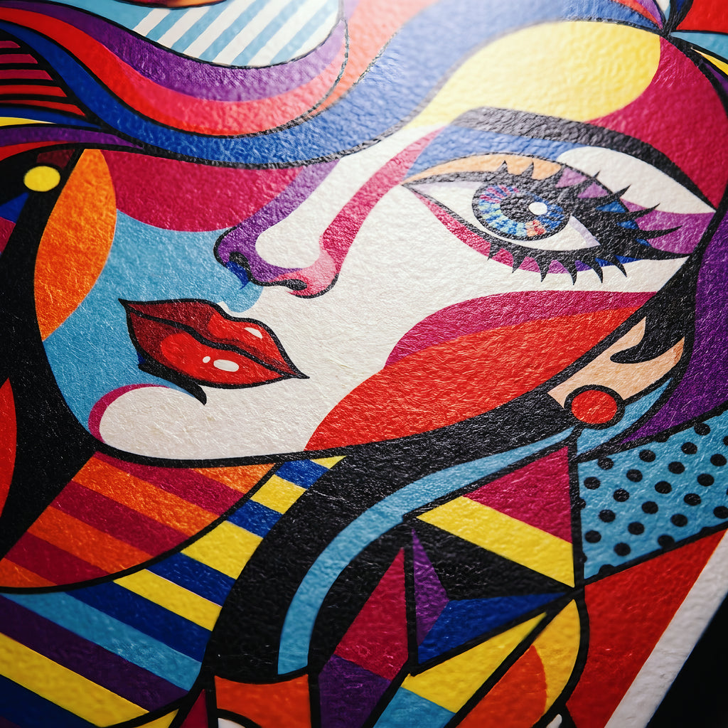 ICON | Vibrant Female Pop Art | 8K - 32K Prints