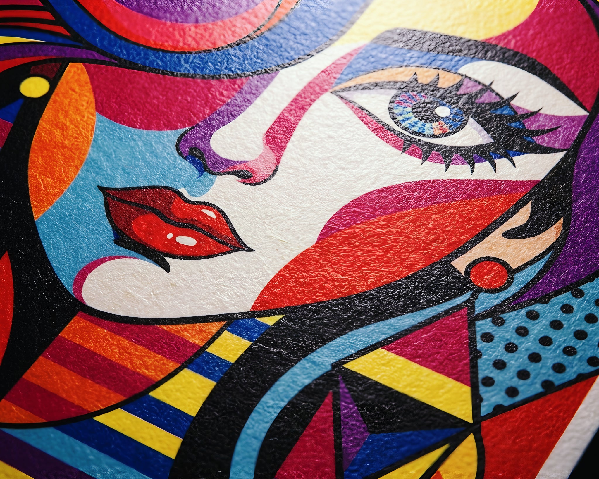 ICON | Vibrant Female Pop Art | 8K - 32K Prints