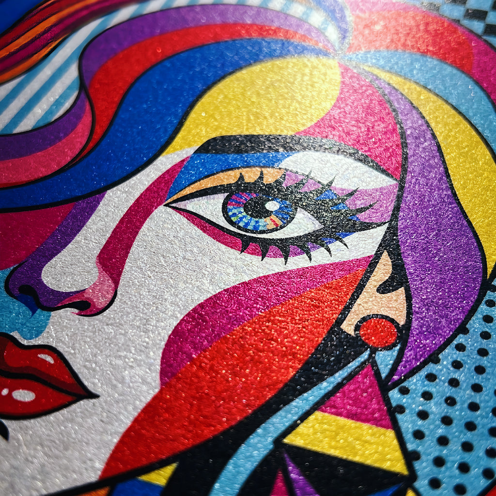 ICON | Vibrant Female Pop Art | 8K - 32K Prints
