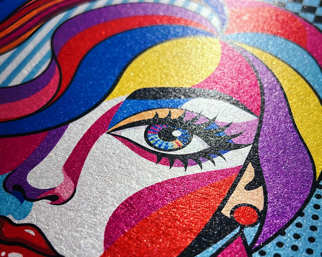 ICON | Vibrant Female Pop Art | 8K - 32K Prints