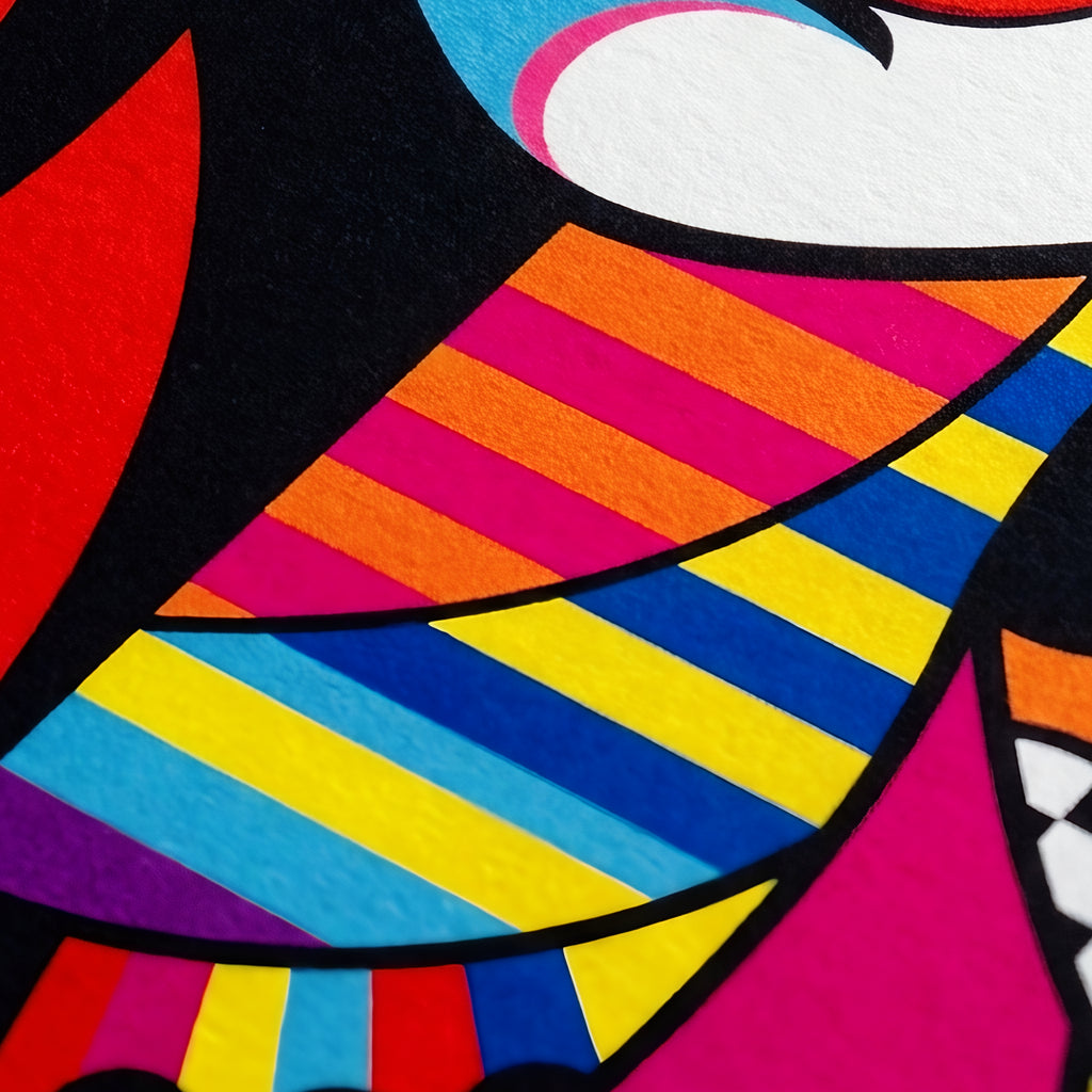 ICON | Vibrant Modern Female Pop Art Portrait | Multi-Print Luxury Wall Art