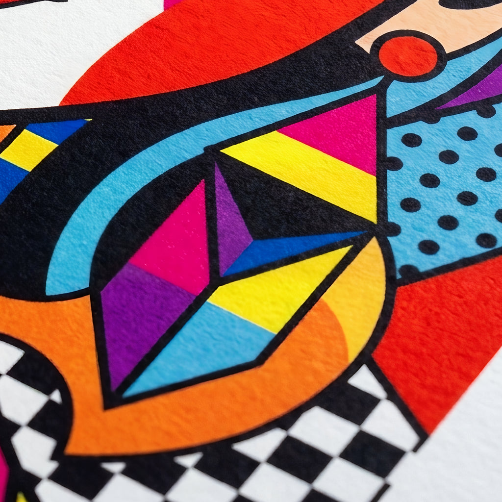 ICON | Vibrant Modern Female Pop Art Portrait | Multi-Print Luxury Wall Art