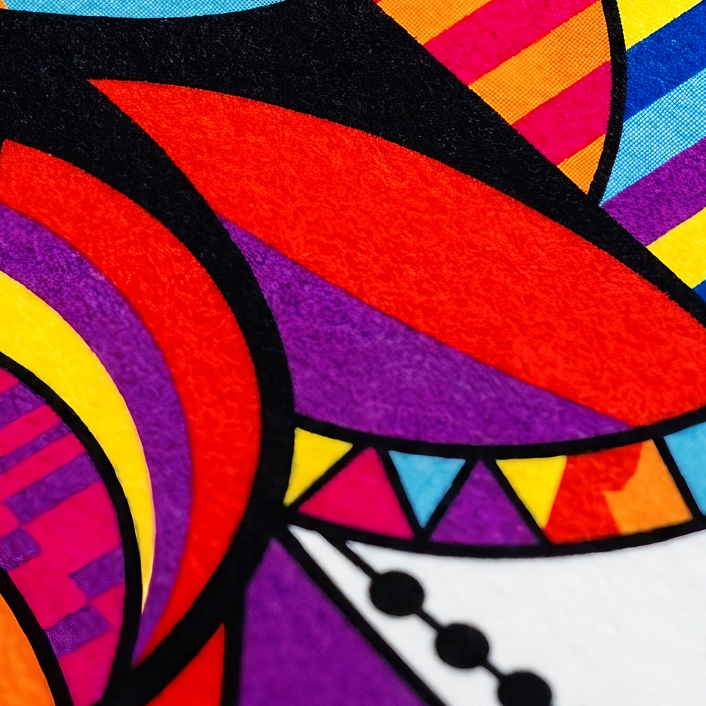 ICON | Vibrant Modern Female Pop Art Portrait | Multi-Print Luxury Wall Art