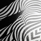 INVITATION | Minimalist Female Figure Op Art | B&W | 8K - 32K Prints