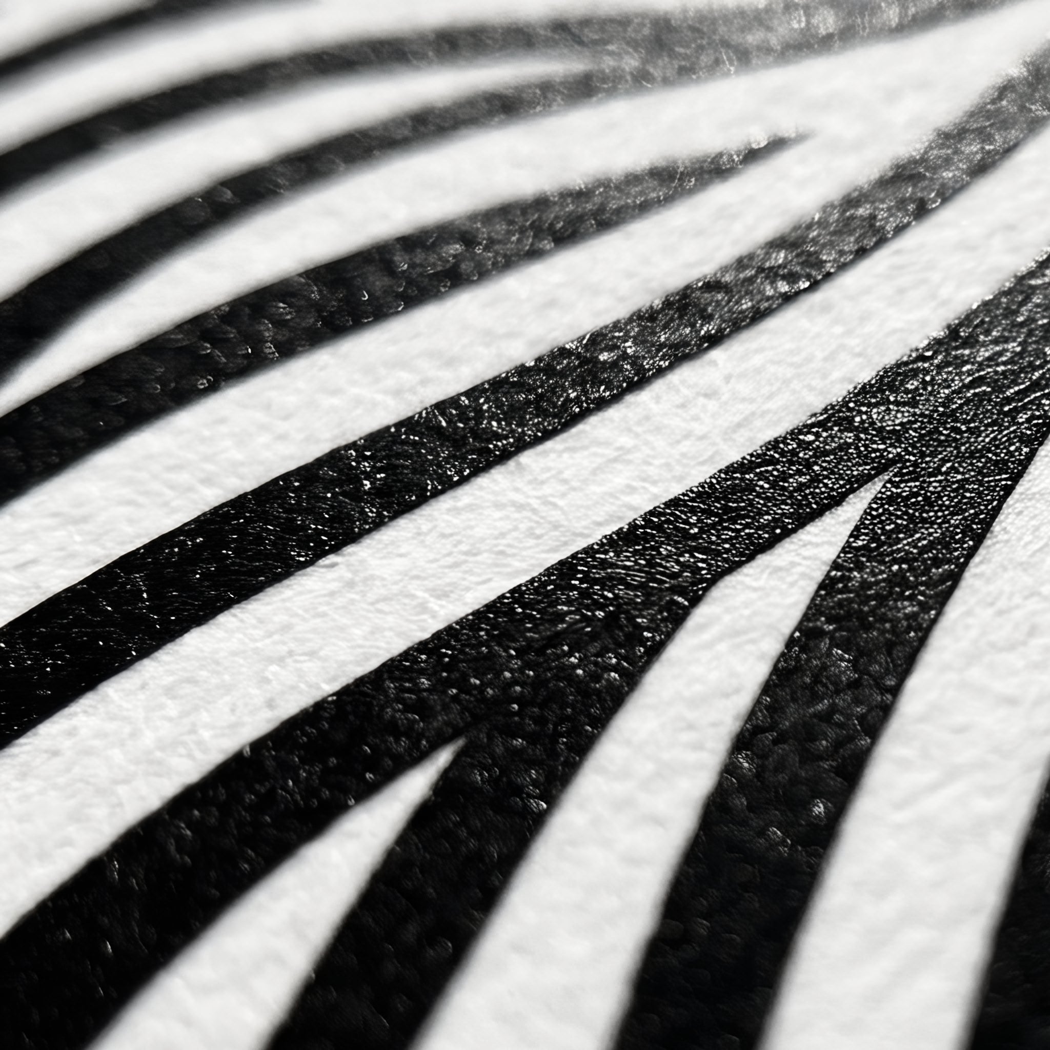 INVITATION | Minimalist Female Figure Op Art | B&W | 8K - 32K Prints