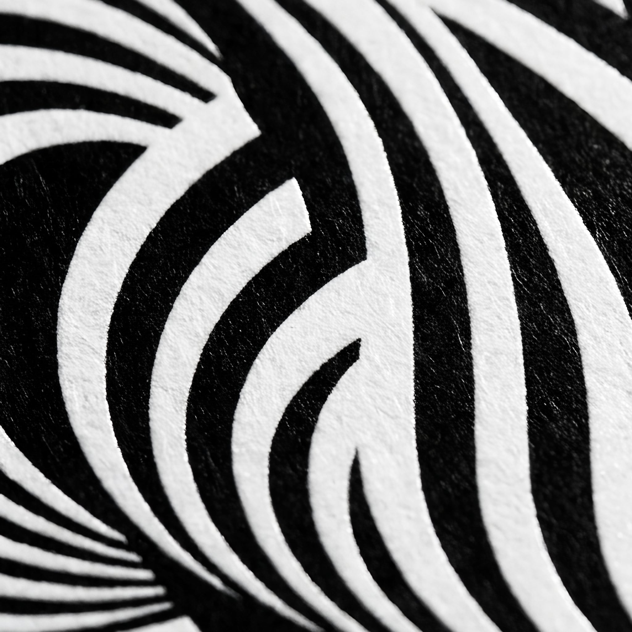 INVITATION | Minimalist Female Figure Op Art | B&W | 8K - 32K Prints