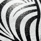 INVITATION | Minimalist Female Figure Op Art | B&W | 8K - 32K Prints