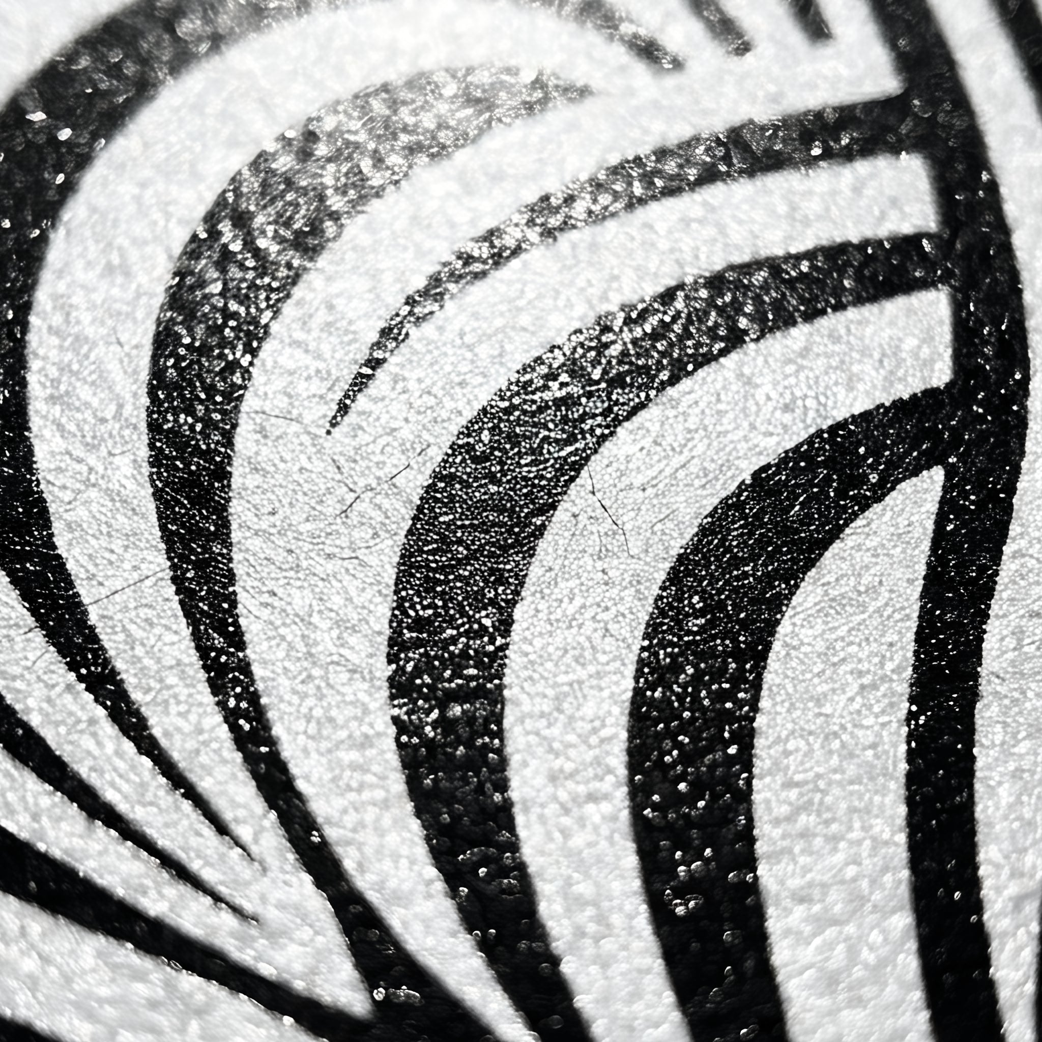 INVITATION | Minimalist Female Figure Op Art | B&W | 8K - 32K Prints
