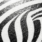 INVITATION | Minimalist Female Figure Op Art | B&W | 8K - 32K Prints