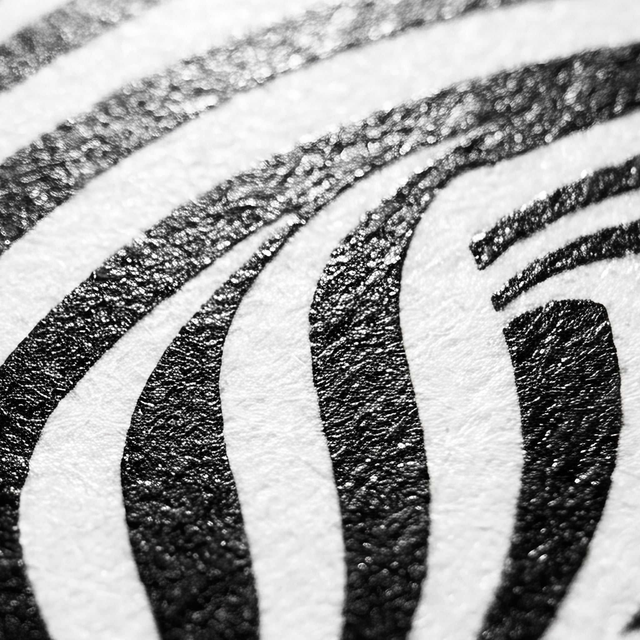 INVITATION | Minimalist Female Figure Op Art | B&W | 8K - 32K Prints