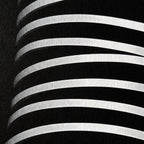 LOUNGE | Reclining Minimalist Female Silhouette Op Art | Luxury Multi-Print Wall Art | 1-Of-1