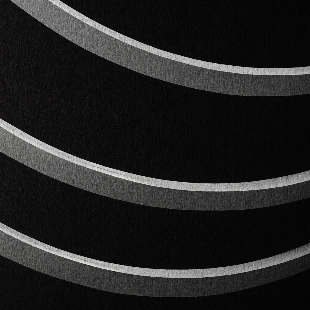 LOUNGE | Reclining Minimalist Female Silhouette Op Art | Luxury Multi-Print Wall Art | 1-Of-1