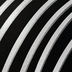LOUNGE | Reclining Minimalist Female Silhouette Op Art | Luxury Multi-Print Wall Art | 1-Of-1