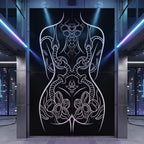 NEO | Minimalist Gothic Female Body Op Art | Multi-Print Luxury Wall Art