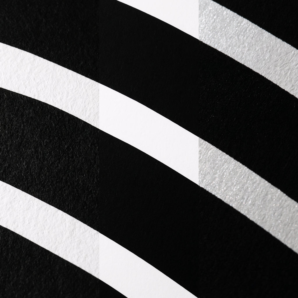 OLYMPIA | Hypnotic Reclined Female Op Art | Luxury Multi-Print Wall Art | 1-Of-1