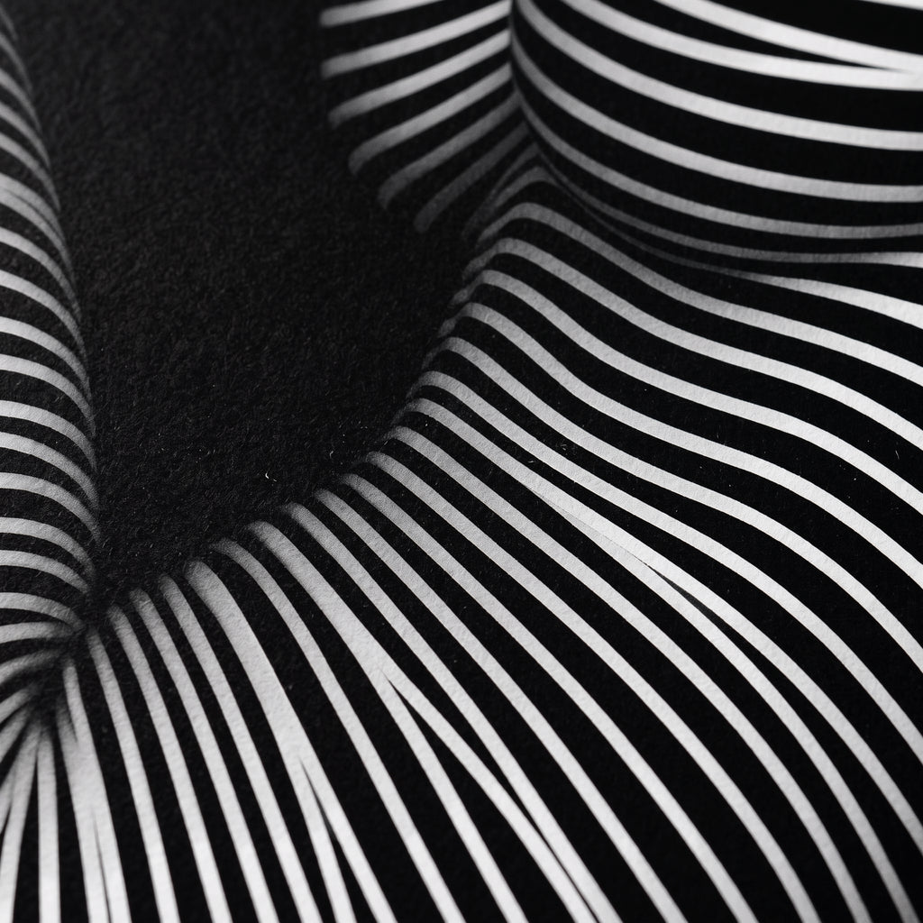 OLYMPIA | Hypnotic Reclined Female Op Art | Luxury Multi-Print Wall Art | 1-Of-1
