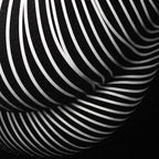 OLYMPIA | Hypnotic Reclined Female Op Art | Luxury Multi-Print Wall Art | 1-Of-1