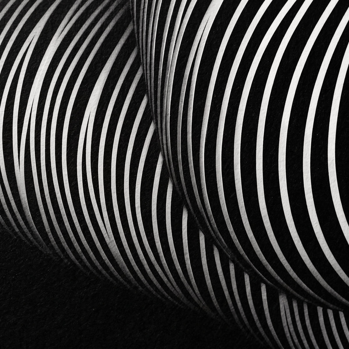 OLYMPIA | Hypnotic Reclined Female Op Art | Luxury Multi-Print Wall Art | 1-Of-1