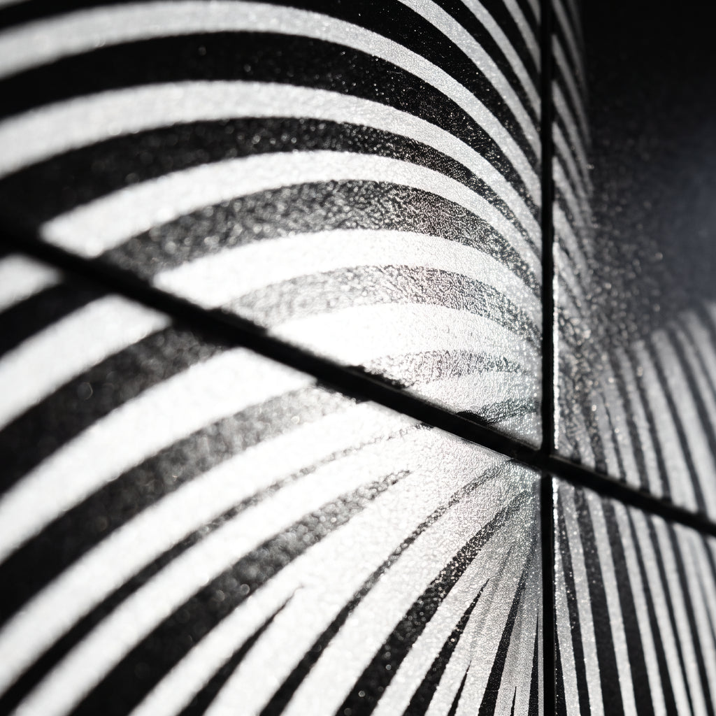 OLYMPIA | Hypnotic Reclined Female Op Art | Luxury Multi-Print Wall Art | 1-Of-1