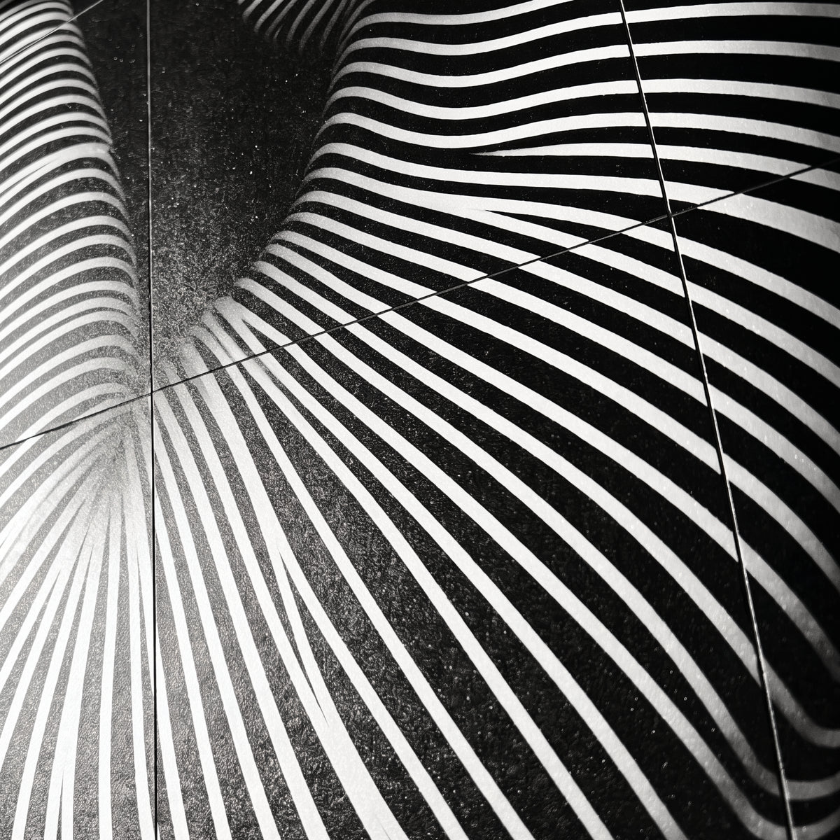 OLYMPIA | Hypnotic Reclined Female Op Art | Luxury Multi-Print Wall Art | 1-Of-1