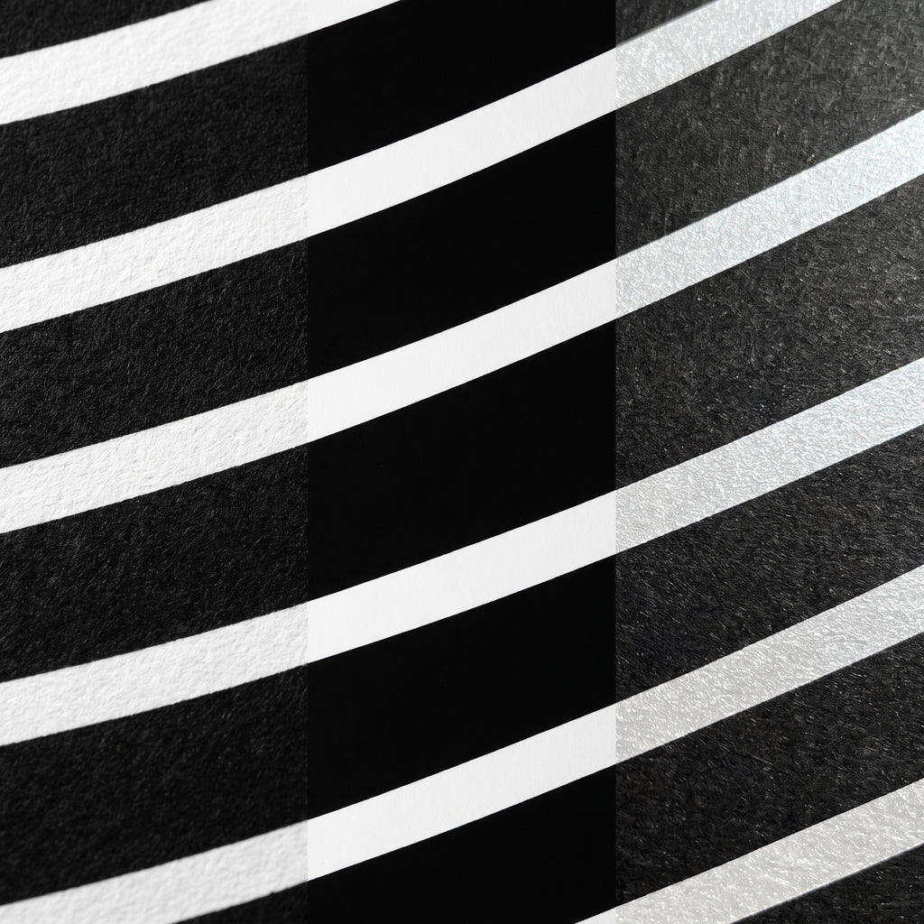 PEARL | Minimalist Kneeling Female Silhouette Op Art | Luxury Multi-Print Wall Art | 1-Of-1