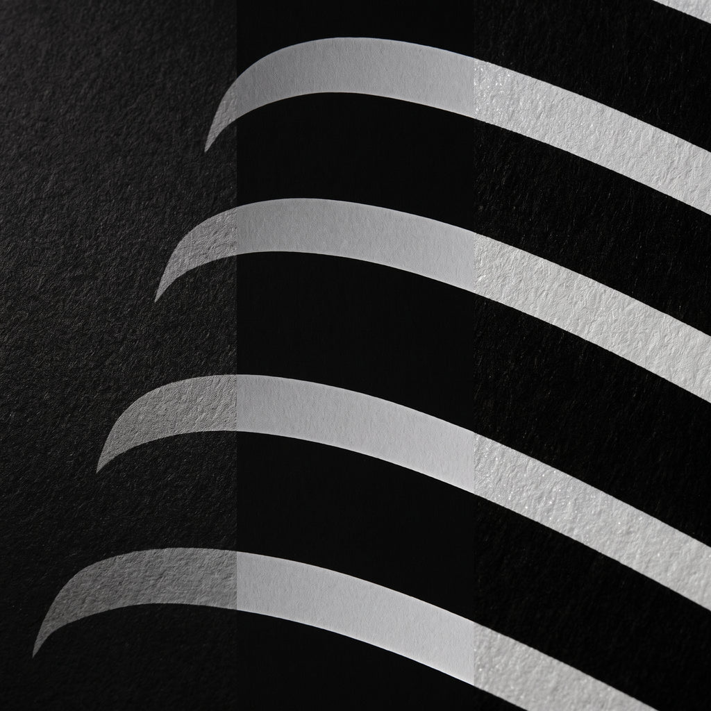 PEARL | Minimalist Kneeling Female Silhouette Op Art | Luxury Multi-Print Wall Art | 1-Of-1