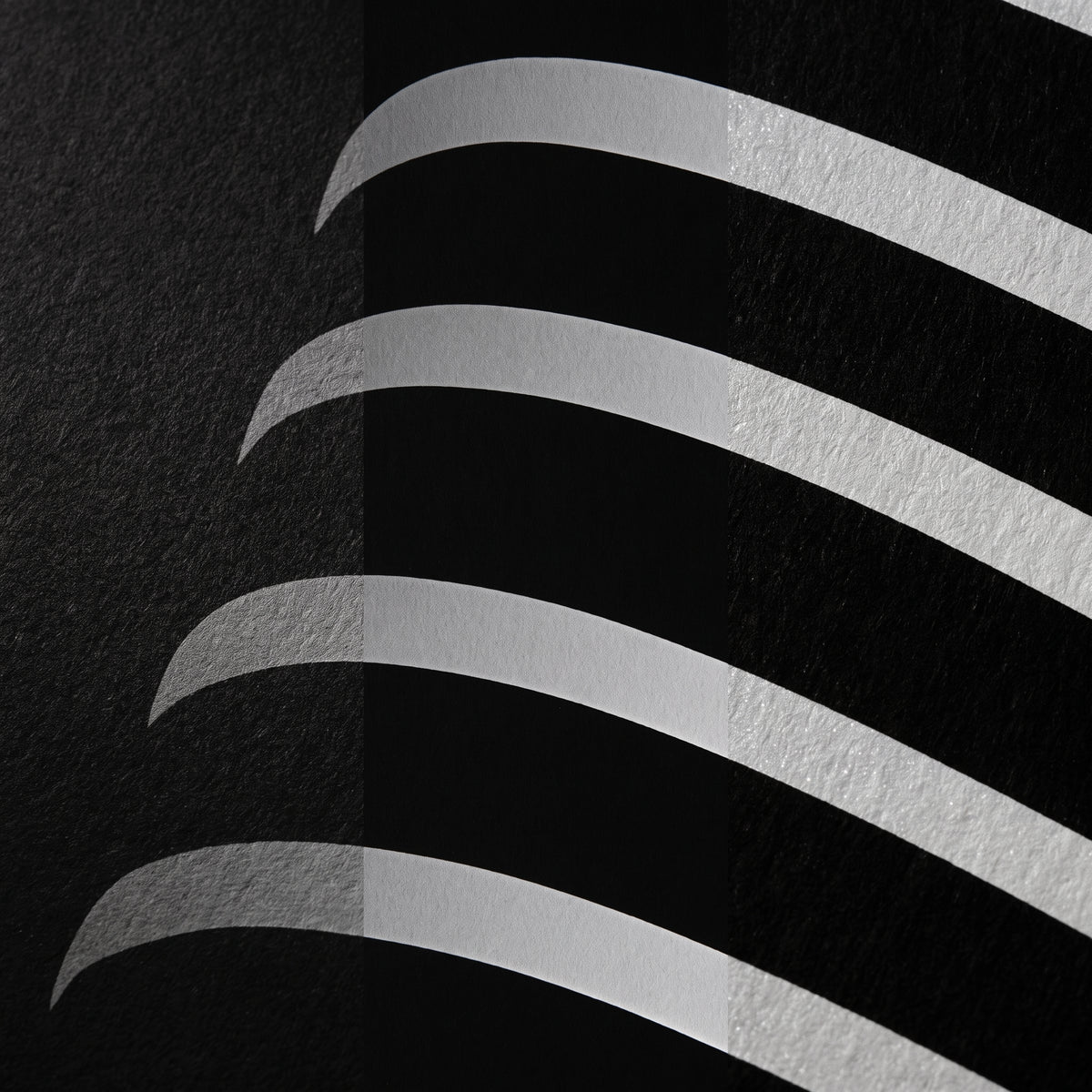 PEARL | Minimalist Kneeling Female Silhouette Op Art | Luxury Multi-Print Wall Art | 1-Of-1