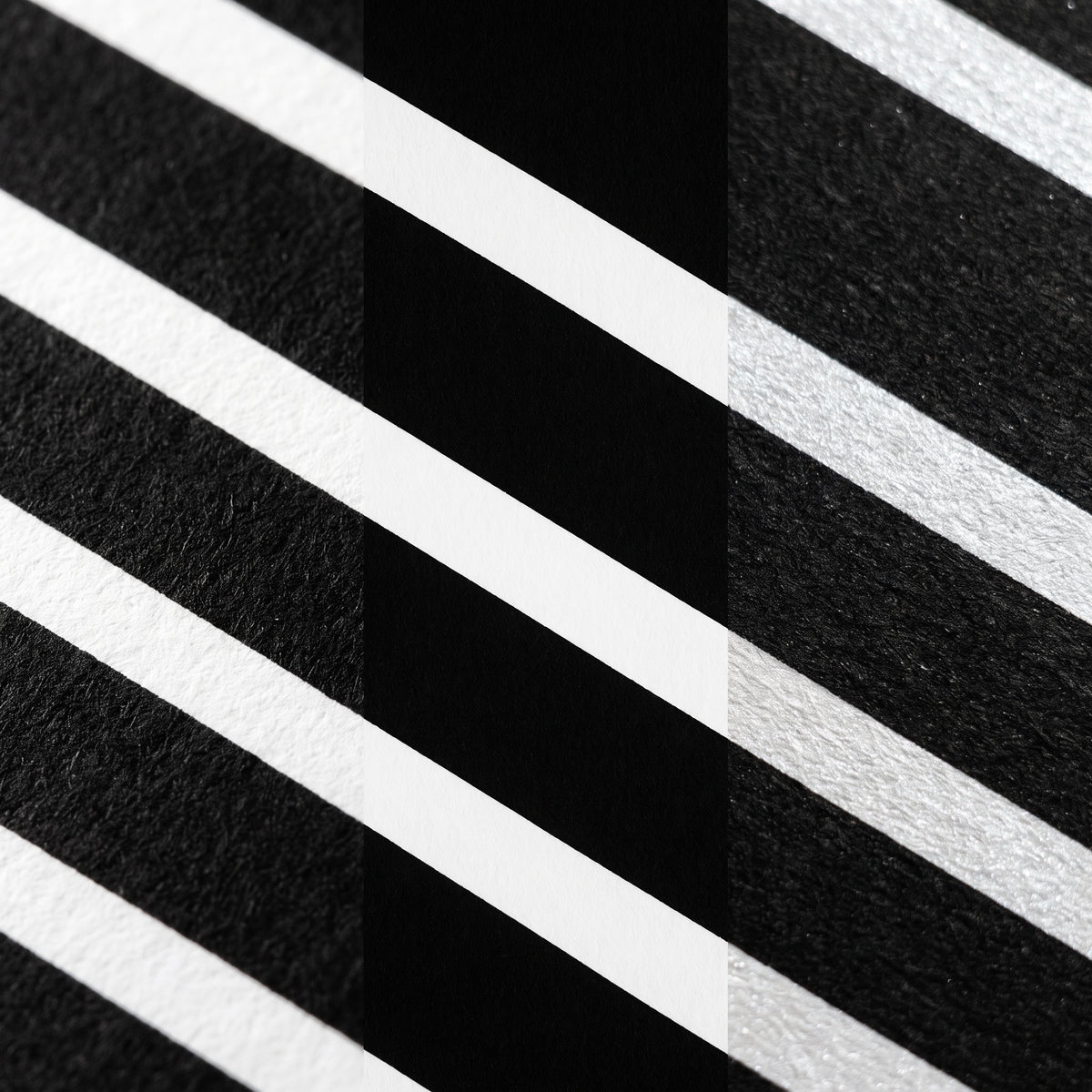 PEARL | Minimalist Kneeling Female Silhouette Op Art | Luxury Multi-Print Wall Art | 1-Of-1