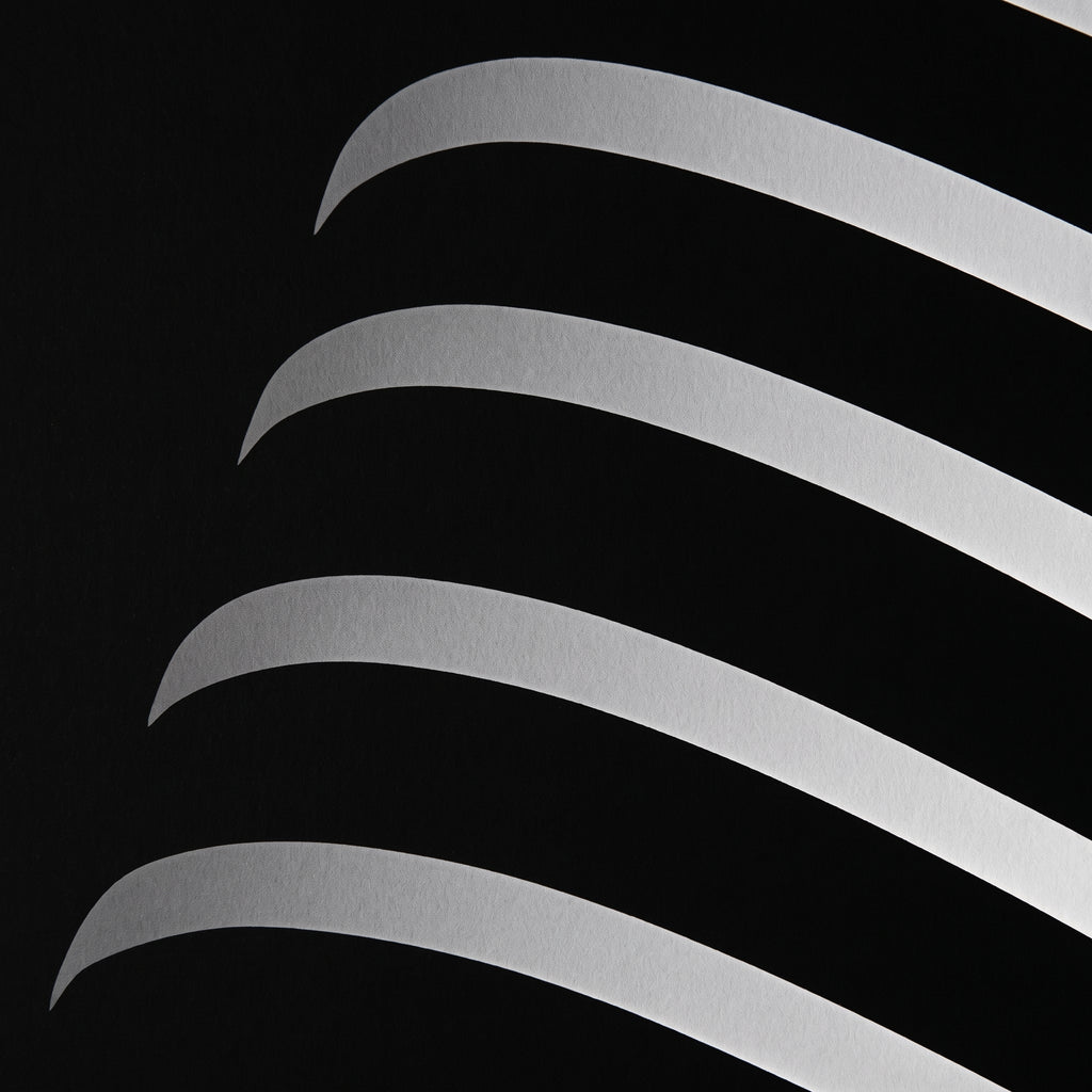 PEARL | Minimalist Kneeling Female Silhouette Op Art | Luxury Multi-Print Wall Art | 1-Of-1