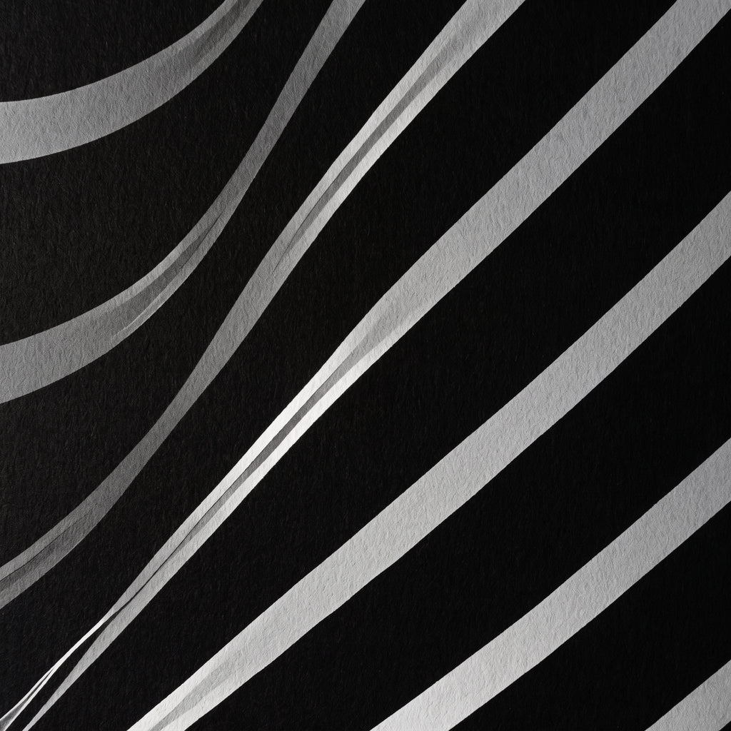 PEARL | Minimalist Kneeling Female Silhouette Op Art | Luxury Multi-Print Wall Art | 1-Of-1