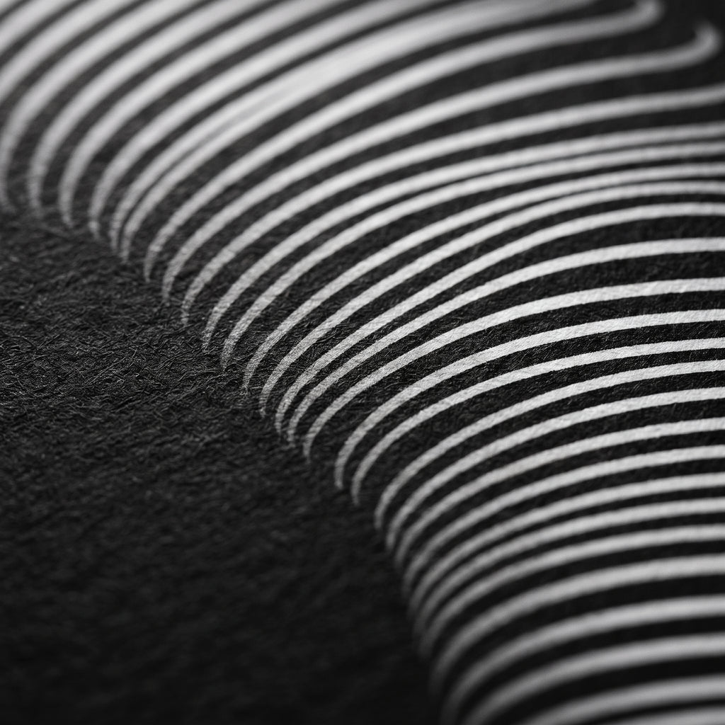 PEARL | Minimalist Kneeling Female Silhouette Op Art | Luxury Multi-Print Wall Art | 1-Of-1