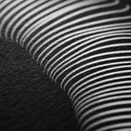 PEARL | Minimalist Kneeling Female Silhouette Op Art | Luxury Multi-Print Wall Art | 1-Of-1