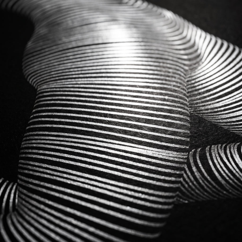 PEARL | Minimalist Kneeling Female Silhouette Op Art | Luxury Multi-Print Wall Art | 1-Of-1