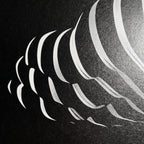PEARL | Minimalist Kneeling Female Silhouette Op Art | Luxury Multi-Print Wall Art | 1-Of-1